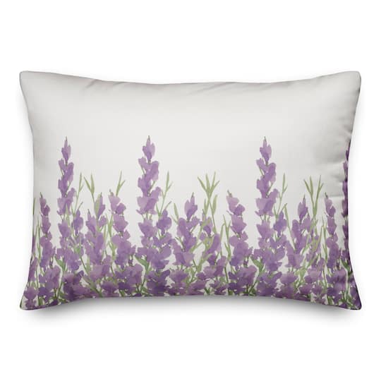 Bloom Where Planted Pattern 14" x 20" Throw Pillow